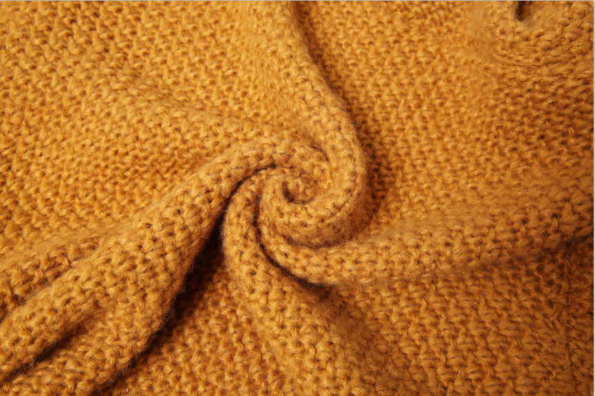 Women's Retro Mid-length Cardigan Sweater